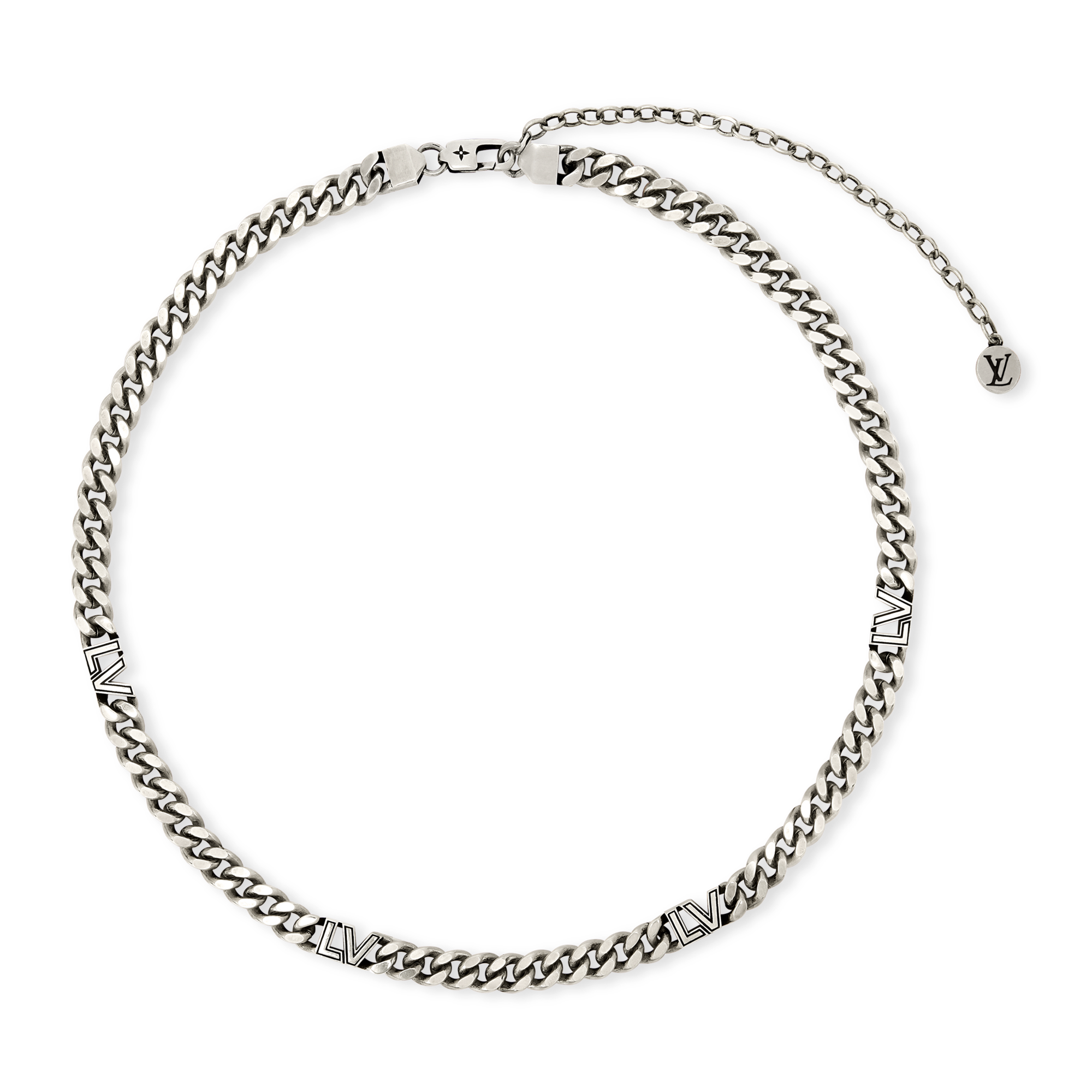 LVヴォルトカーブチェーンネックレス シルバー 新品未使用 BILL WALL LEATHER ネックレス Bill Wall Leather / カーブ